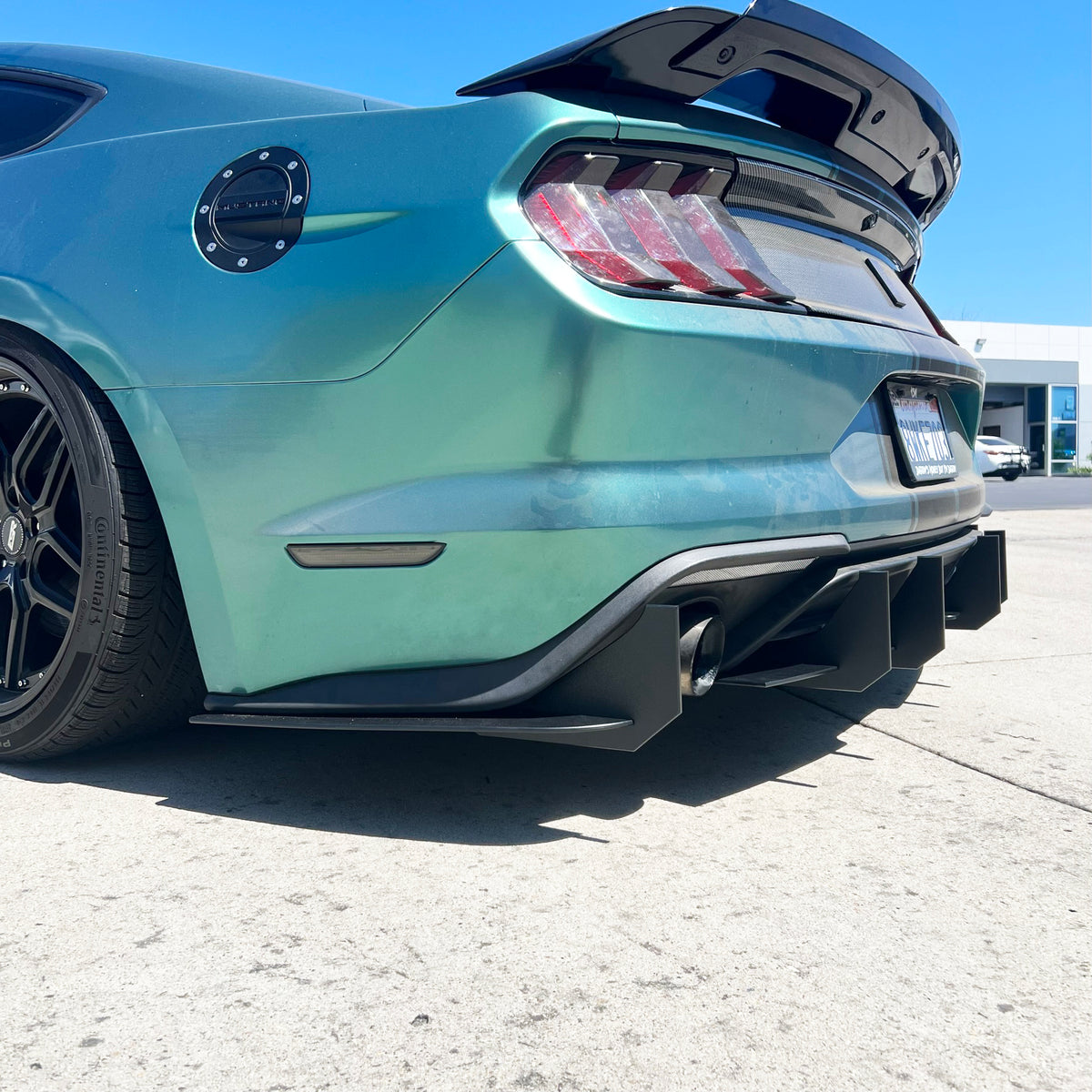 新品未使用 Momose Mustang MMG1-STD Mustang 18-23 EcoBoost Stealth Diffuser – ZL1 Addons