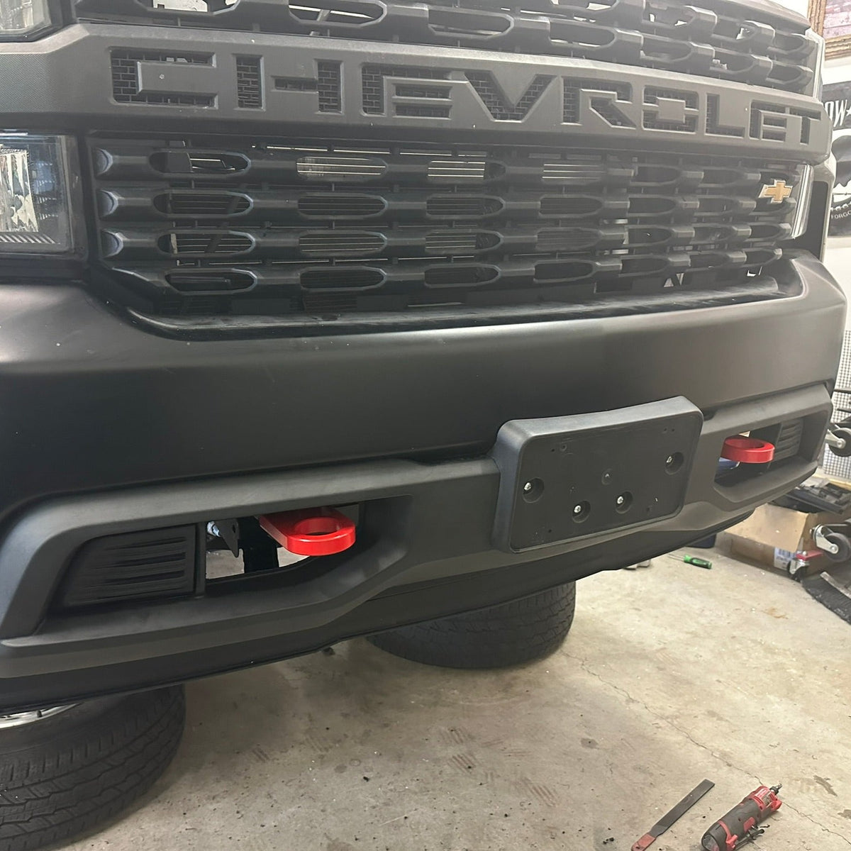 Silverado 2019-2024 GT4 Tow Hooks – ZL1 Addons