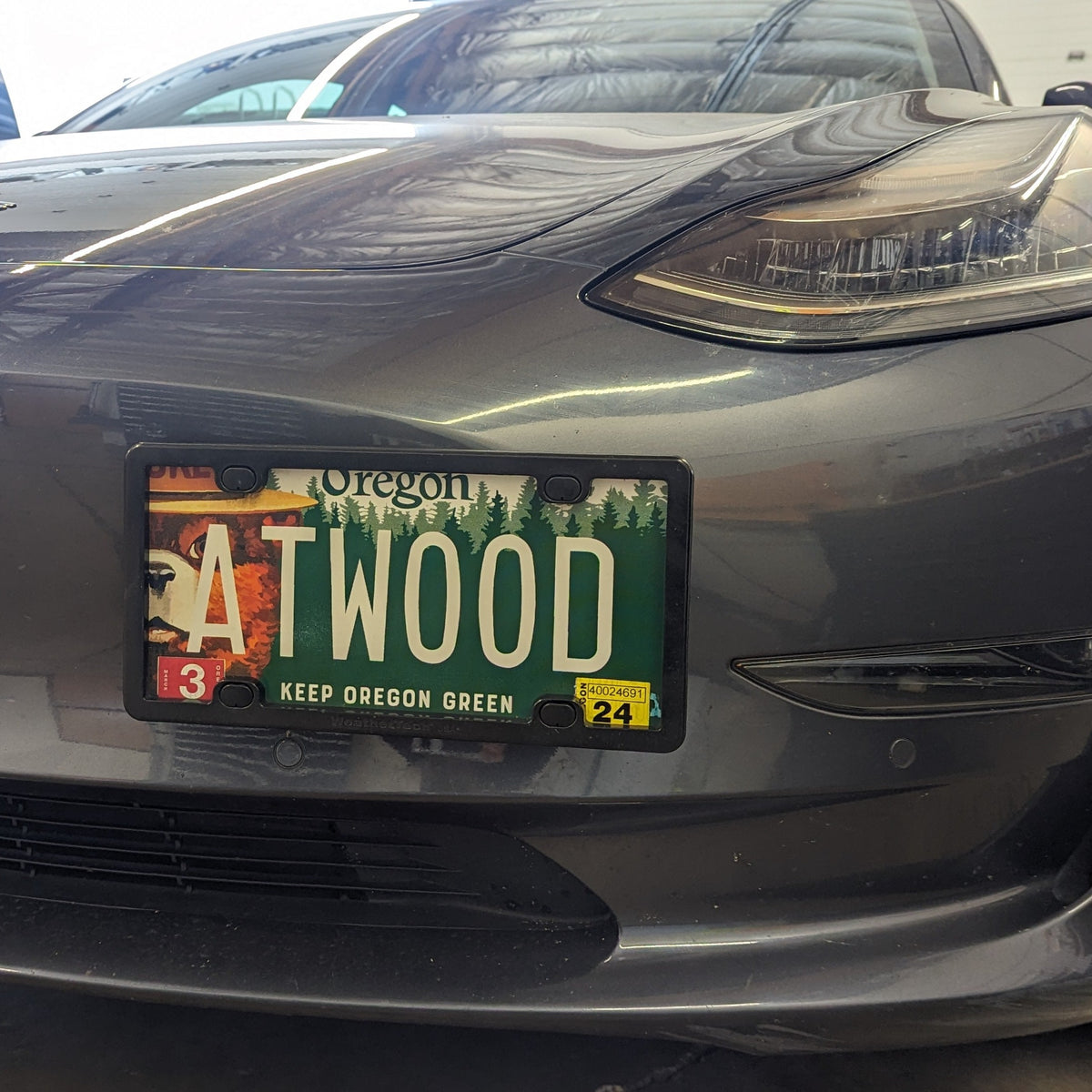 license plate holder tesla model 3