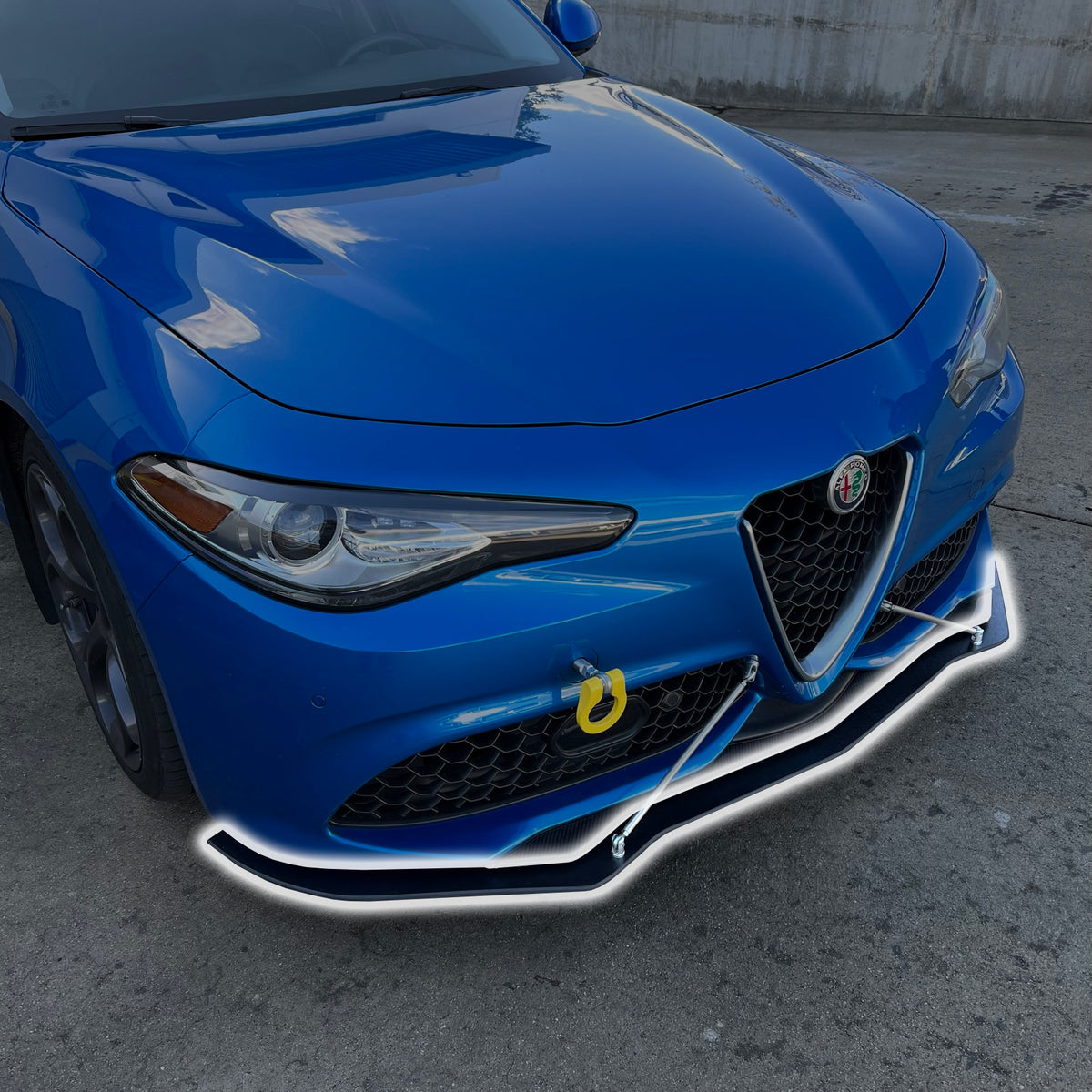Alfa Romeo Giulia 16-23 Splitter Extension – ZL1 Addons