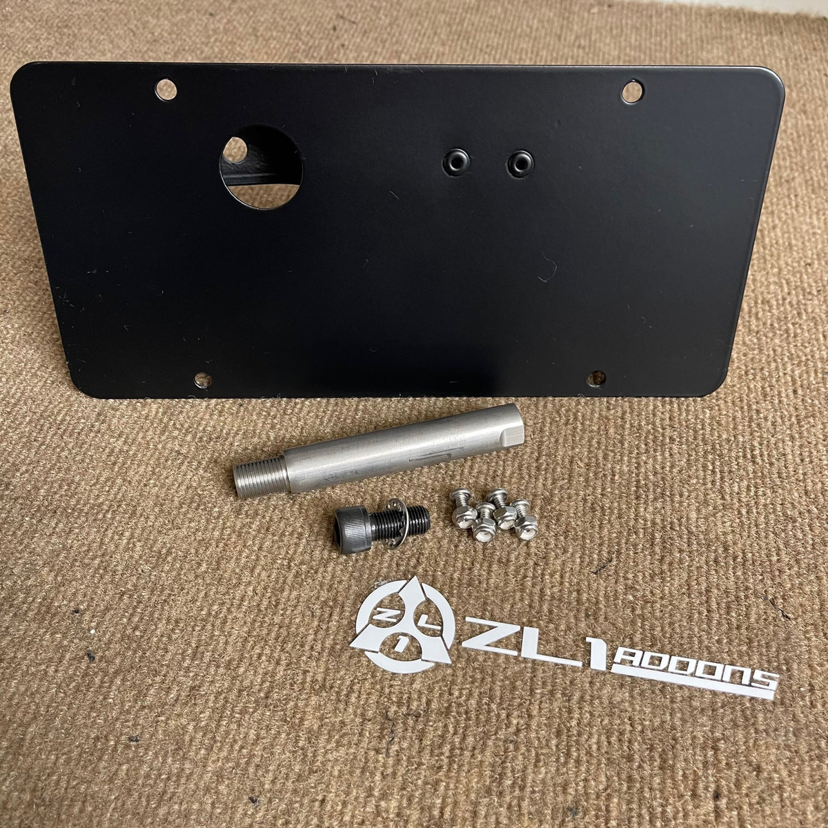 Tesla 2023 Model Y License Plate Holder ZL1 Addons