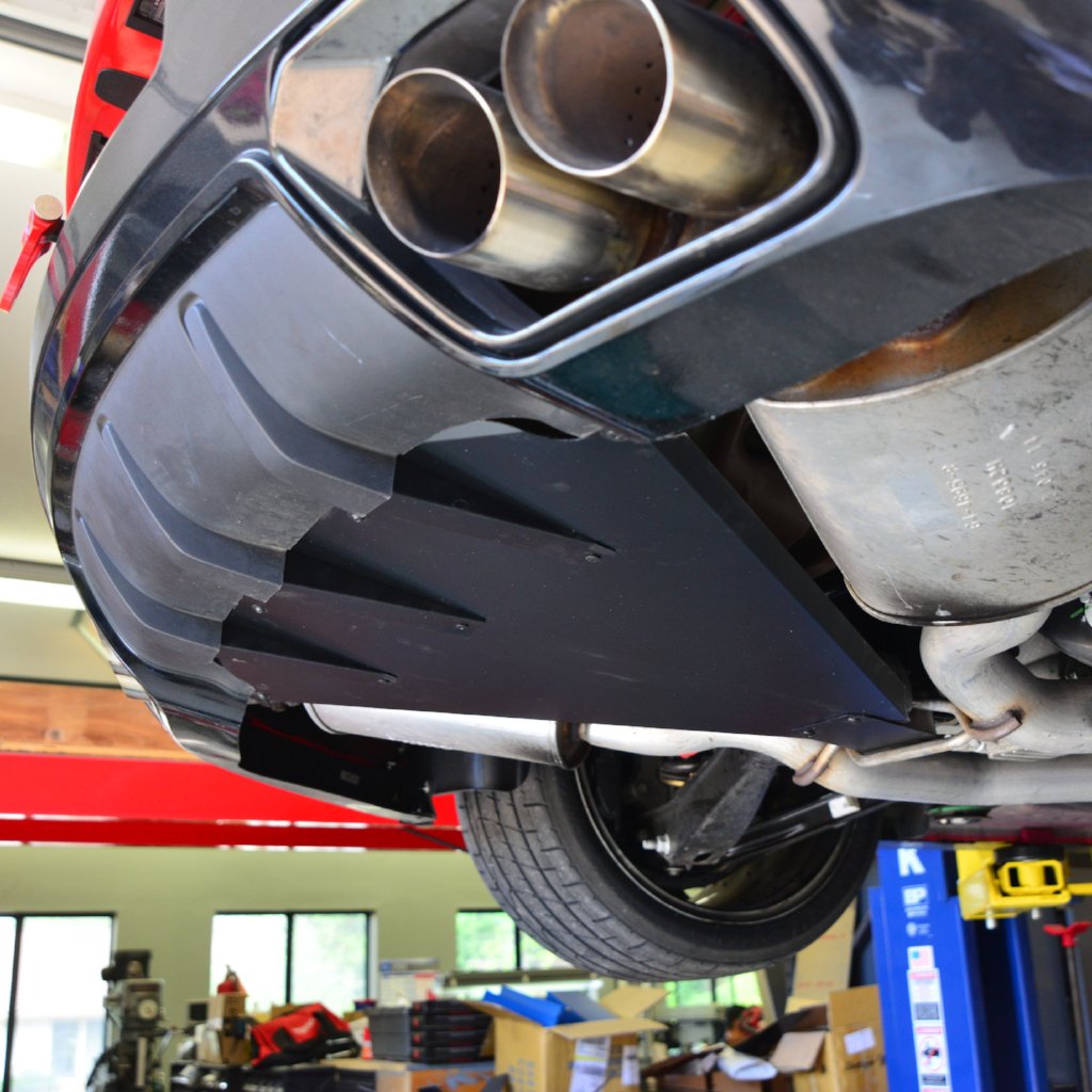 thumbnail image 2 of Matte Black Rear Bumper Lip Diffuser For 2014-2015 Camaro ZL1 (PP Factory Plastic) 2 of 4