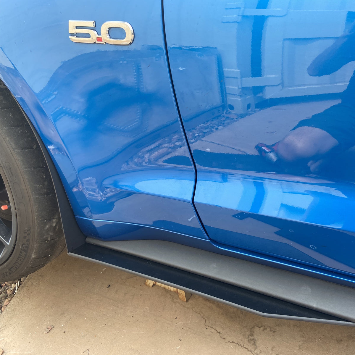 Mustang 15-23 GT500 Style Side Skirt Extensions – ZL1 Addons