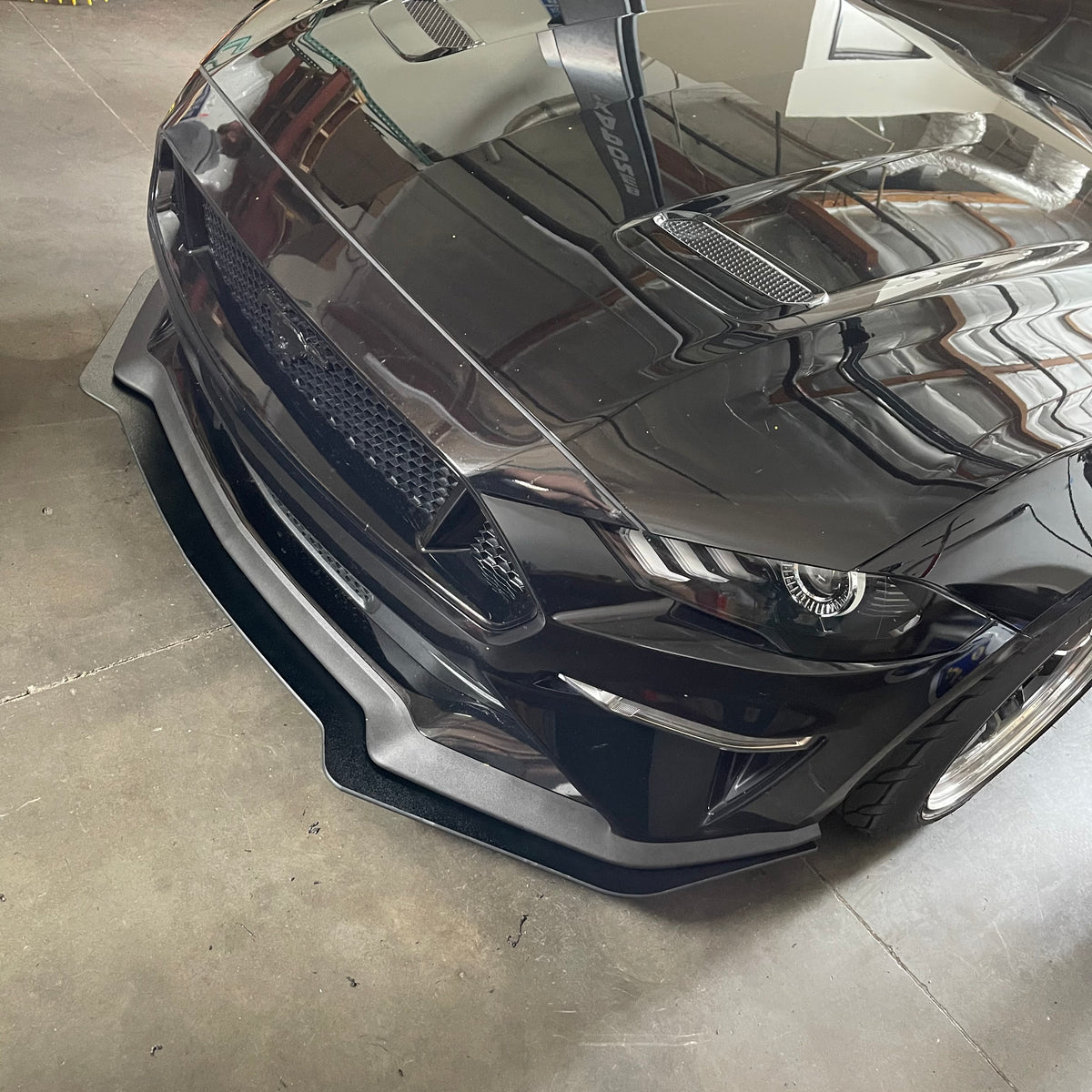 Mustang 18-23 GT/PP Standard Splitter Extension – ZL1 Addons