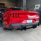 Mustang 2024 GT/ECO Stealth Diffuser