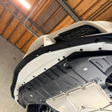 Toyota Supra MK5 Splitter Guards (2019-2026) | Stainless Steel Front Lip Protection