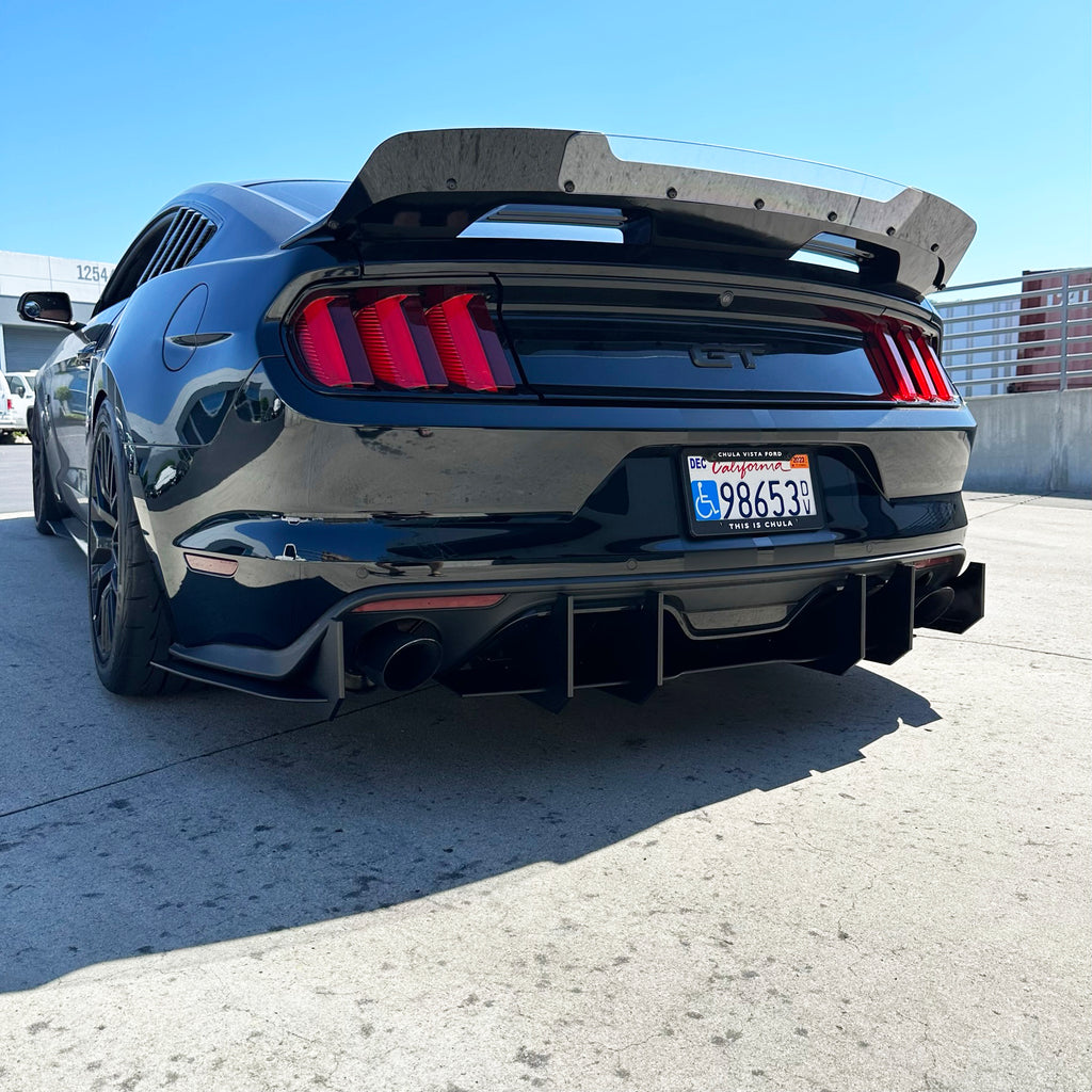 IKON MOTORSPORTS, Rear Diffuser & Spats Compatible With 17-20 Lexus IS IKON MOTORSPORTS, Rear Diffuser & Spats Compatible With 17-20 Lexus IS
