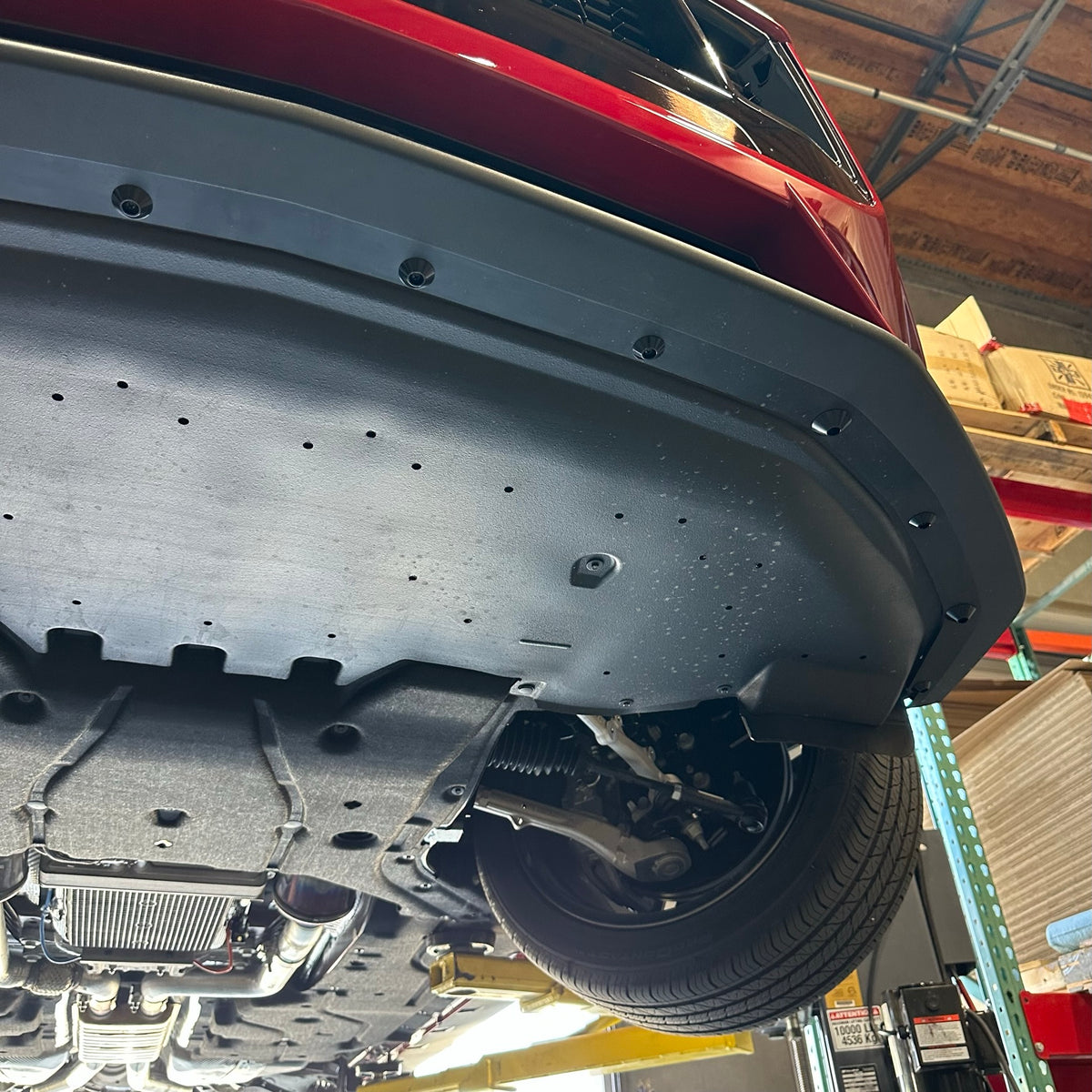 Splitter Guard Mustang 24-26 GT/ECO Splitter Guards – ZL1 Addons