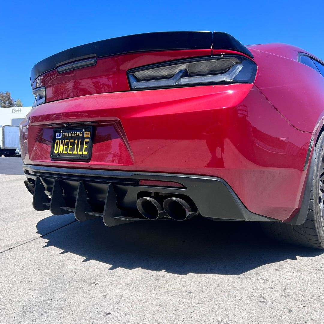 Camaro Rear Diffuser 2016 2024 Chevrolet Camaro: Sphinx Diffuser
