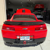 Camaro 14–15 Z/28 OE Style Factory Height Aluminum Wicker Bill