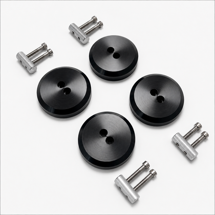 Porsche Stealth Anodized Lift Pads