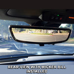 Camaro 19-24 SS with Rear View Camera Wicker Bill