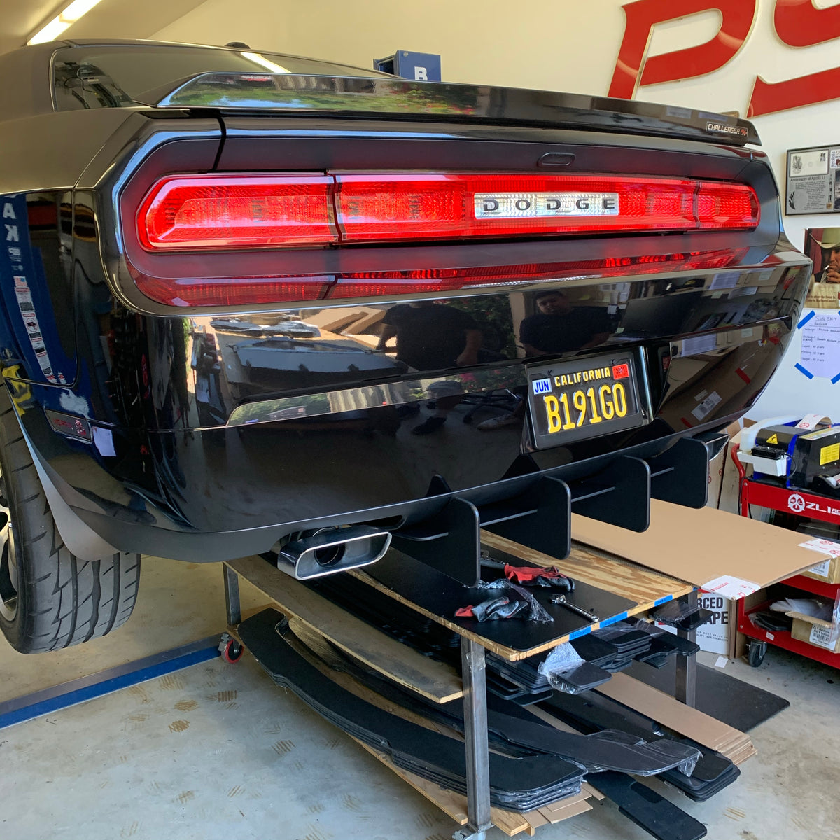 Rear diffuser options | Dodge Challenger Forum