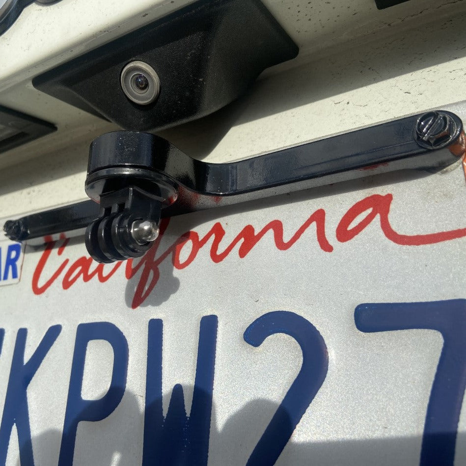 License Plate Action Camera Mount ZL1 Addons